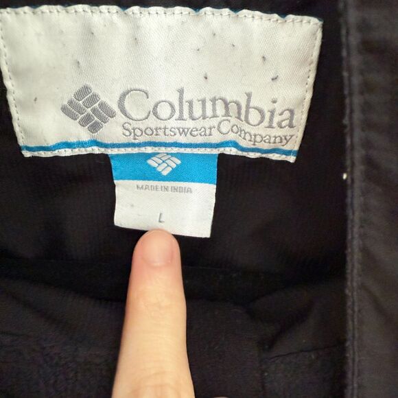 Men Columbia Northern Utilizer II Jacket Omni Shield in Black Size Large - Picture 8 of 10